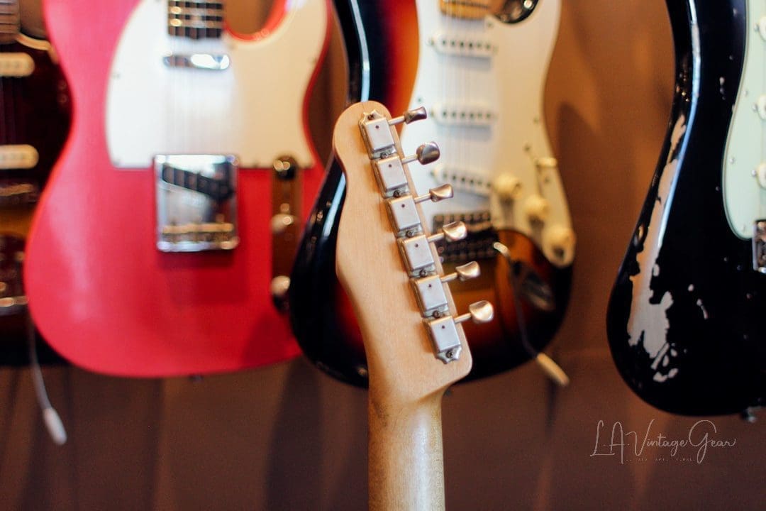 Danocaster Single Cut Blonde Whiteguard Electric Guitar with RW Fingerboard - Peter Florence Pickups! - Image 13