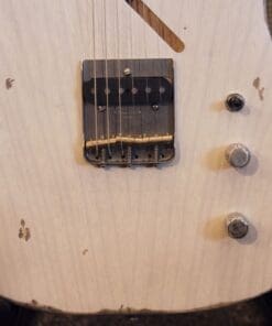 John Bolin Custom 'Super Model' T-Style Relic'd Electric Guitar (2021) - Natural Finish with Don Mare Pickups! - Image 5