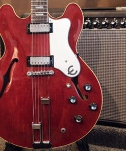 Epiphone 1967 Vintage Riviera ES360TD - Cherry Finish & Patent Number Mini-Hums ! Val McCallum Owned - Image 3