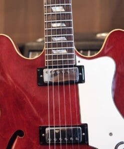 Epiphone 1967 Vintage Riviera ES360TD - Cherry Finish & Patent Number Mini-Hums ! Val McCallum Owned - Image 4