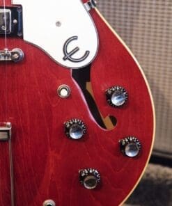 Epiphone 1967 Vintage Riviera ES360TD - Cherry Finish & Patent Number Mini-Hums ! Val McCallum Owned - Image 7