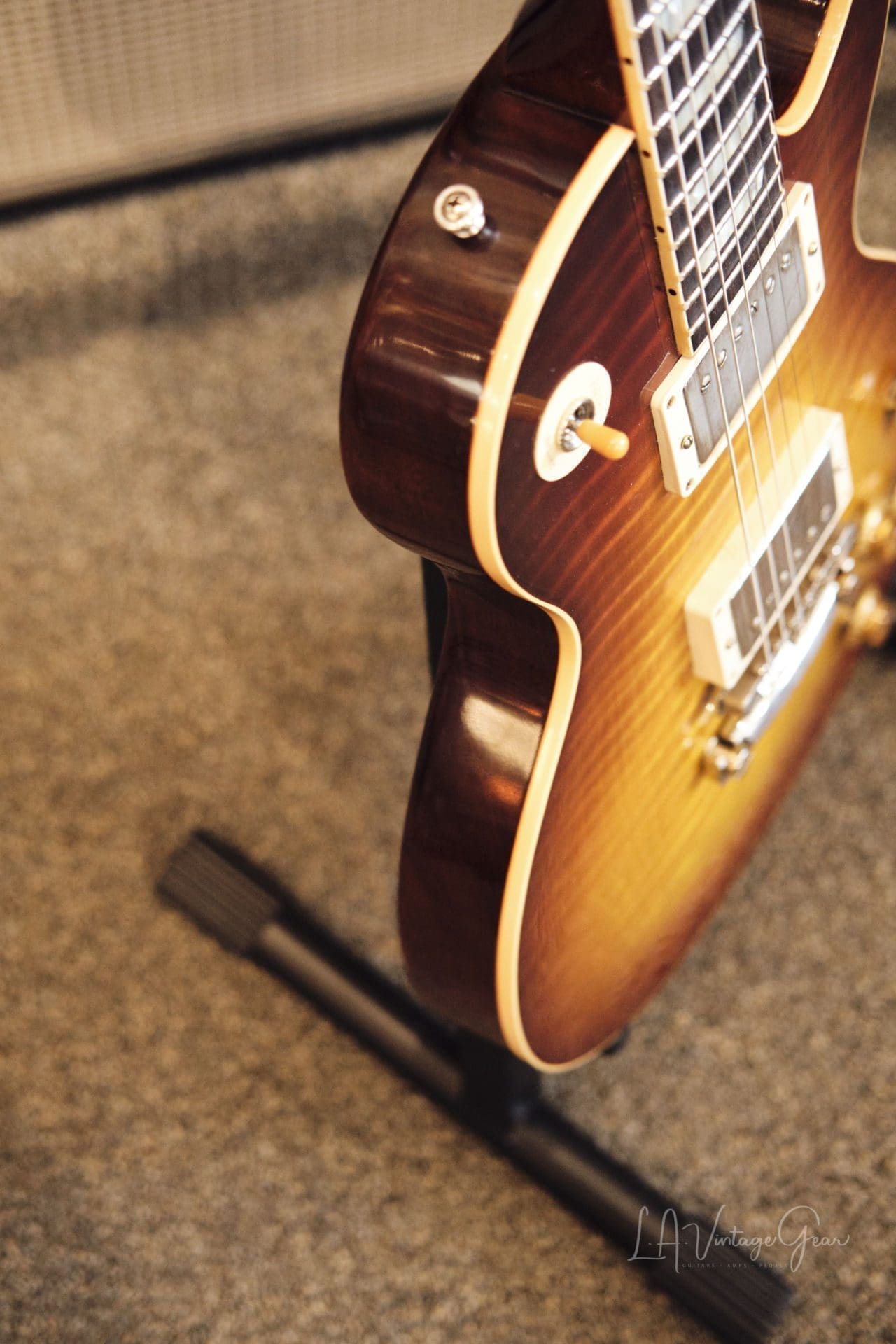 Gibson R9 Les Paul 2021 - 'Beautiful Kentucky Bourbon Fade' Finish #911399 - Minty ! - Image 9