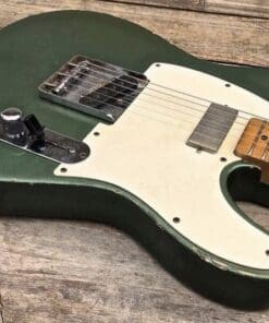 Danocaster Single Cut Electric Guitar - Sherwood Green Finish with Lollar & Arcane Pups! - Image 3