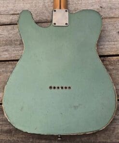 Danocaster Single Cut Electric Guitar - Sherwood Green Finish with Lollar & Arcane Pups! - Image 5