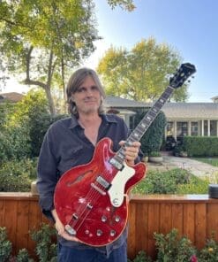 Epiphone 1967 Vintage Riviera ES360TD - Cherry Finish & Patent Number Mini-Hums ! Val McCallum Owned - Image 2