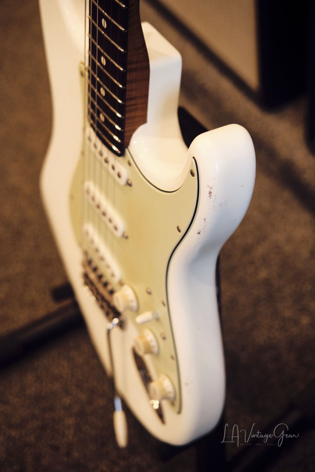Xotic XSC1 S-Style Electric Guitar - Olympic White Finish #2345 - Image 5