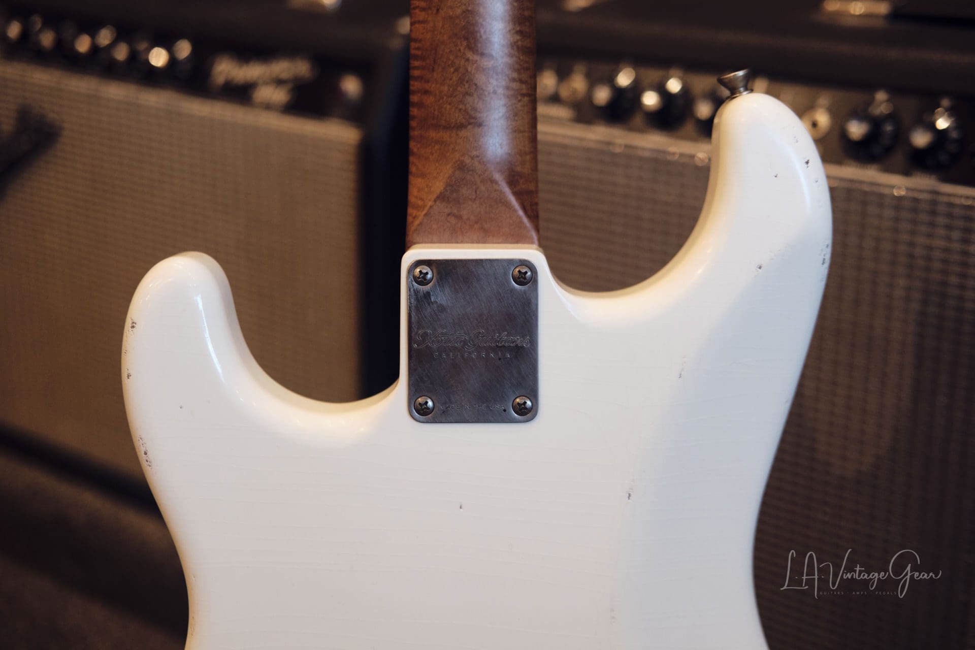 Xotic XSC1 S-Style Electric Guitar - Olympic White Finish #2345 - Image 12