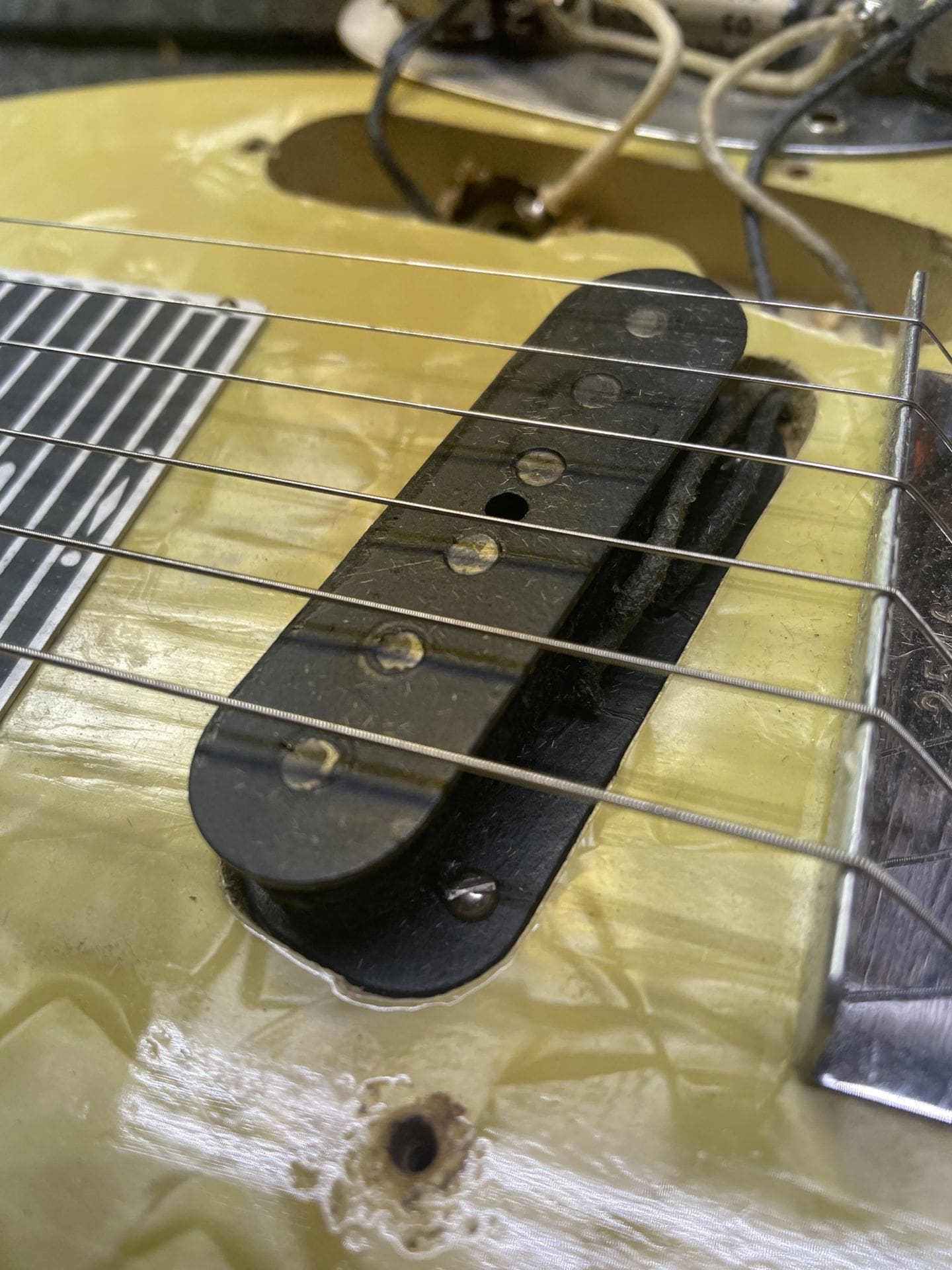 Fender 1952 Champion Lapsteel Guitar - With Vintage Tweed Case! - Image 11