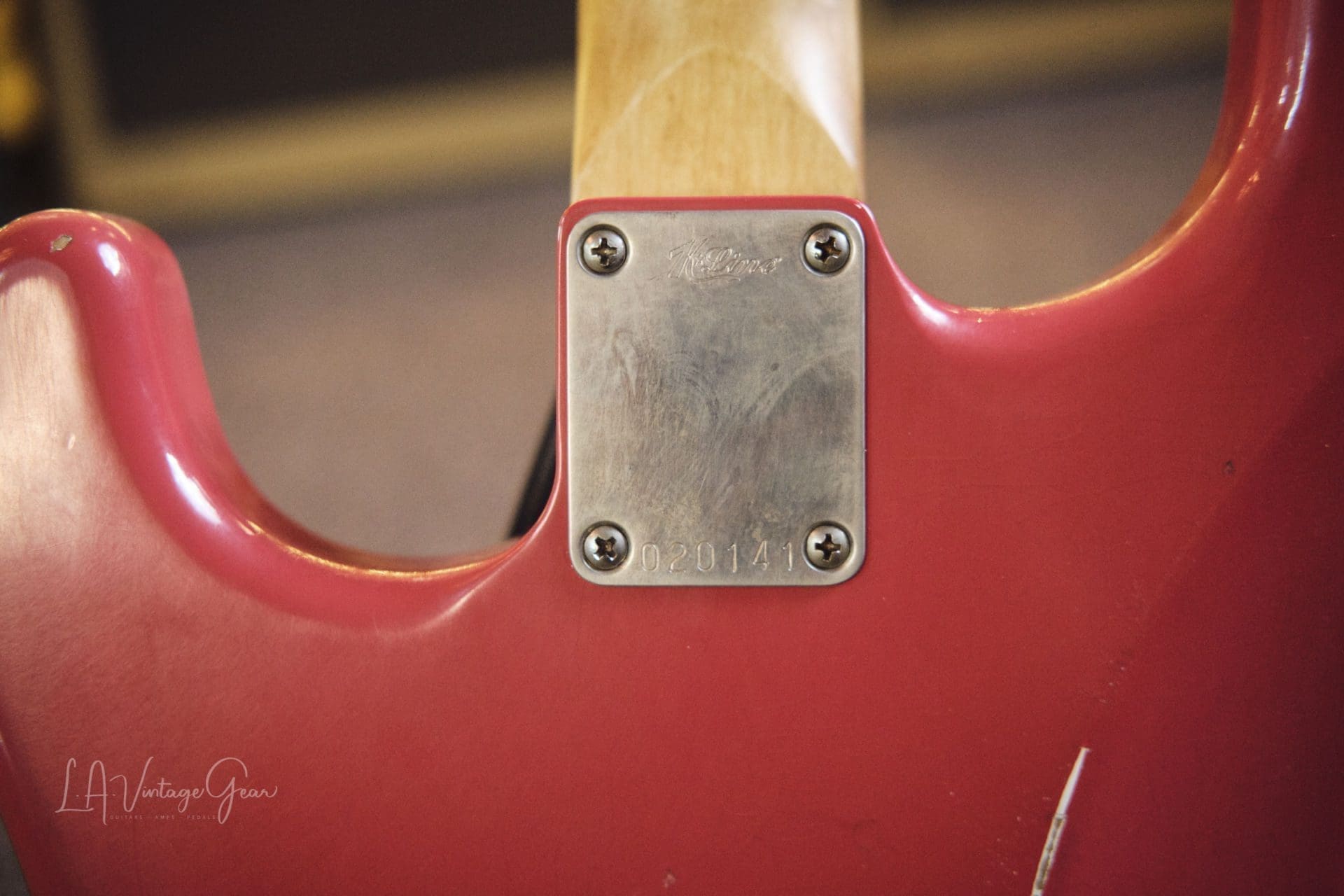 K-Line Springfield S-Style Electric Guitar - Fiesta Red Finish #020141 - Brand New We Love K-Lines! - Image 8