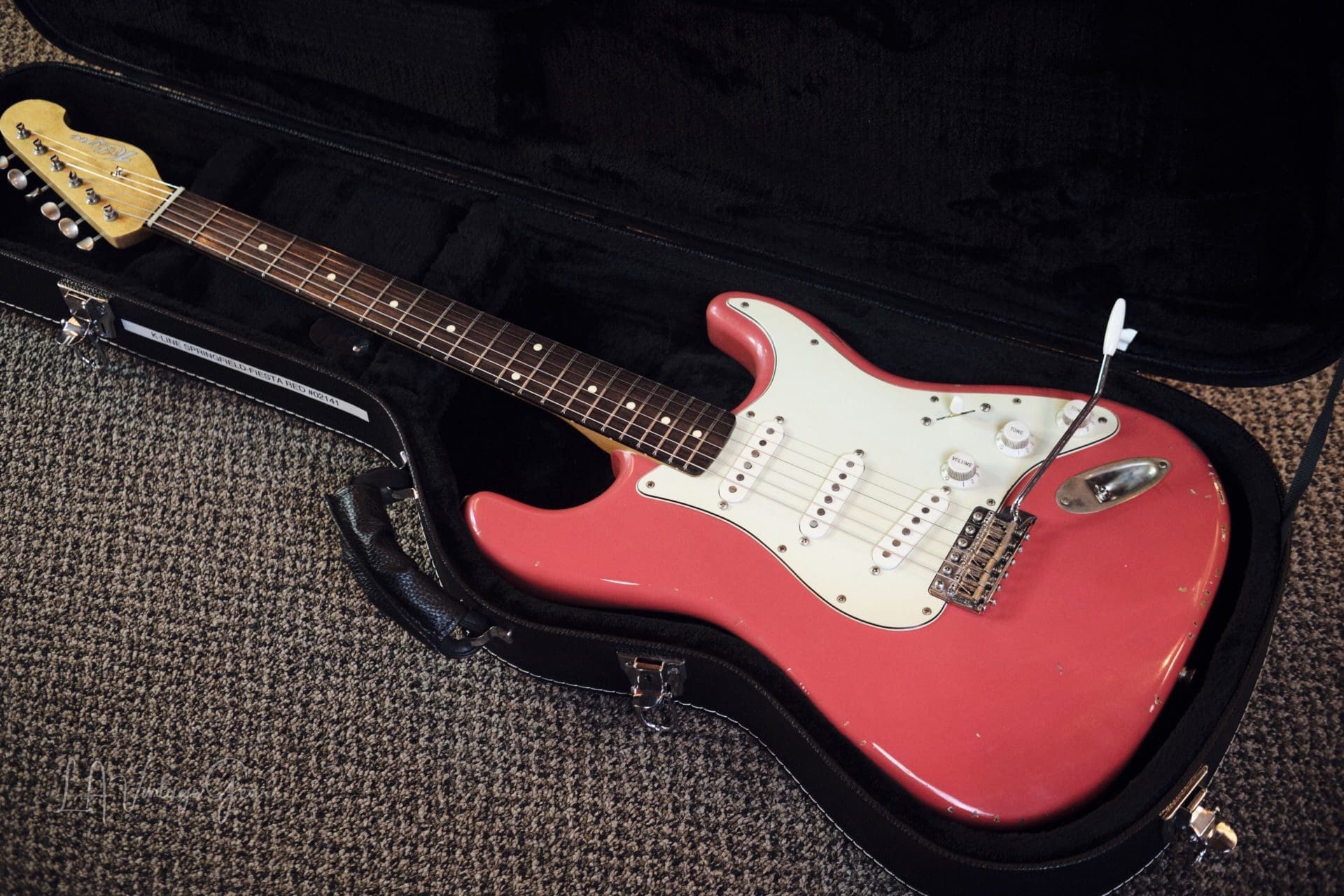 K-Line Springfield S-Style Electric Guitar - Fiesta Red Finish #020141 - Brand New We Love K-Lines! - Image 16