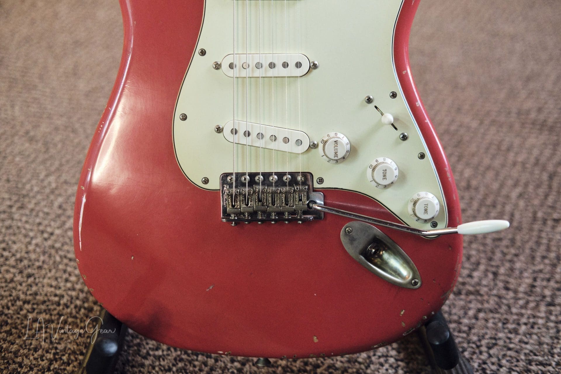 K-Line Springfield S-Style Electric Guitar - Fiesta Red Finish #020141 - Brand New We Love K-Lines! - Image 4