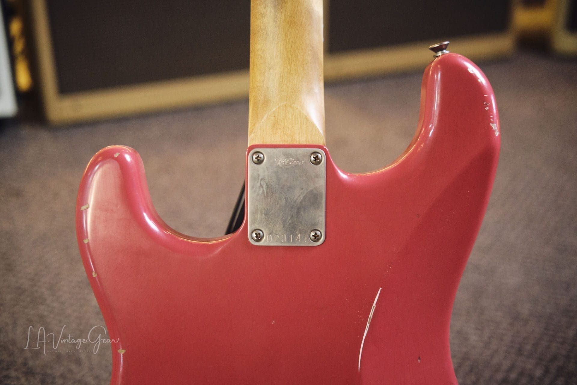 K-Line Springfield S-Style Electric Guitar - Fiesta Red Finish #020141 - Brand New We Love K-Lines! - Image 6