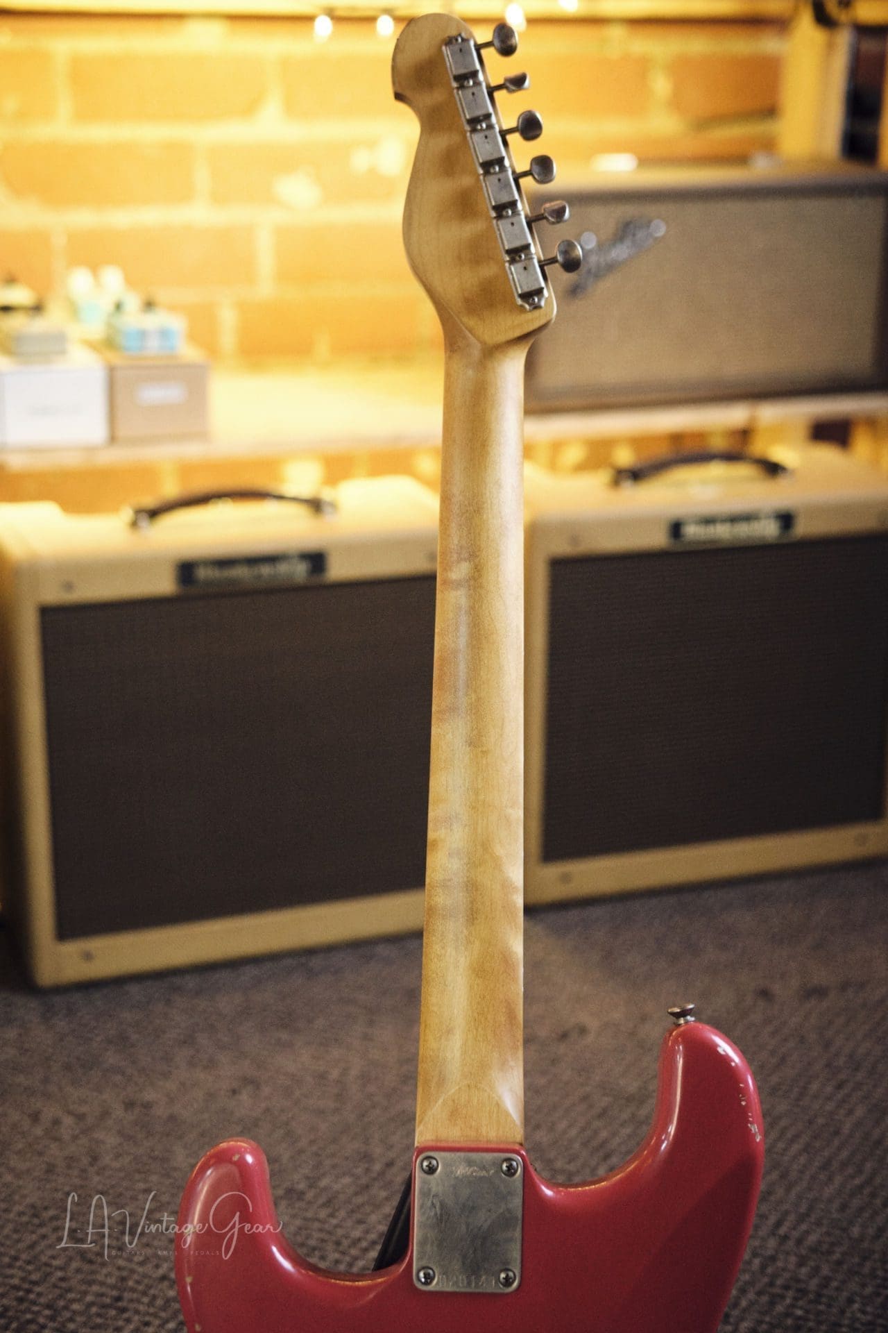 K-Line Springfield S-Style Electric Guitar - Fiesta Red Finish #020141 - Brand New We Love K-Lines! - Image 13