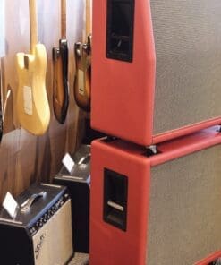 Marshall Vintage 1972 4x12 Guitar Cab  'Unloaded' &  Recovered in Red Tolex - Special Deal!! - Image 3