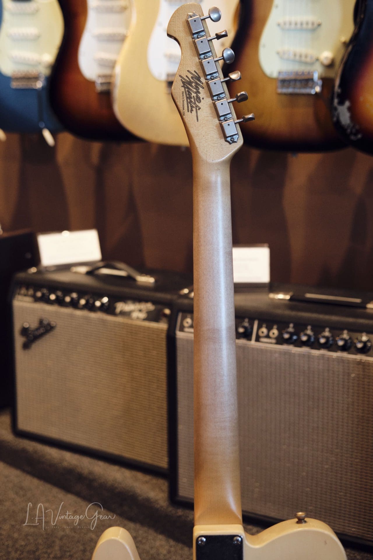 Mario Martin 'Model-T' Whiteguard Electric Guitar (2022) - Swamp Ash Body & Brazilian Rosewood Fingerboard - Image 13