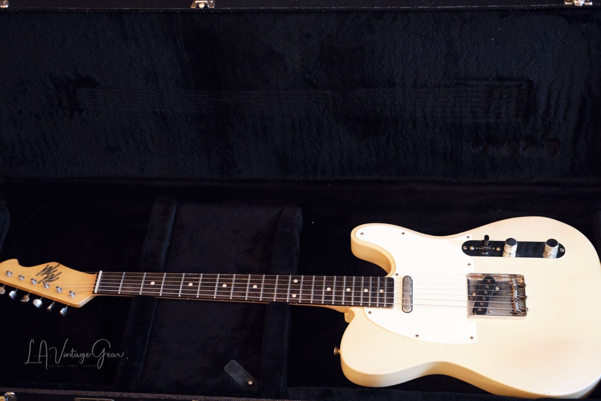 Mario Martin 'Model-T' Whiteguard Electric Guitar (2022) - Swamp Ash Body & Brazilian Rosewood Fingerboard - Image 17