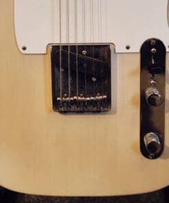 Mario Martin 'Model-T' Whiteguard Electric Guitar (2022) - Swamp Ash Body & Brazilian Rosewood Fingerboard - Image 4