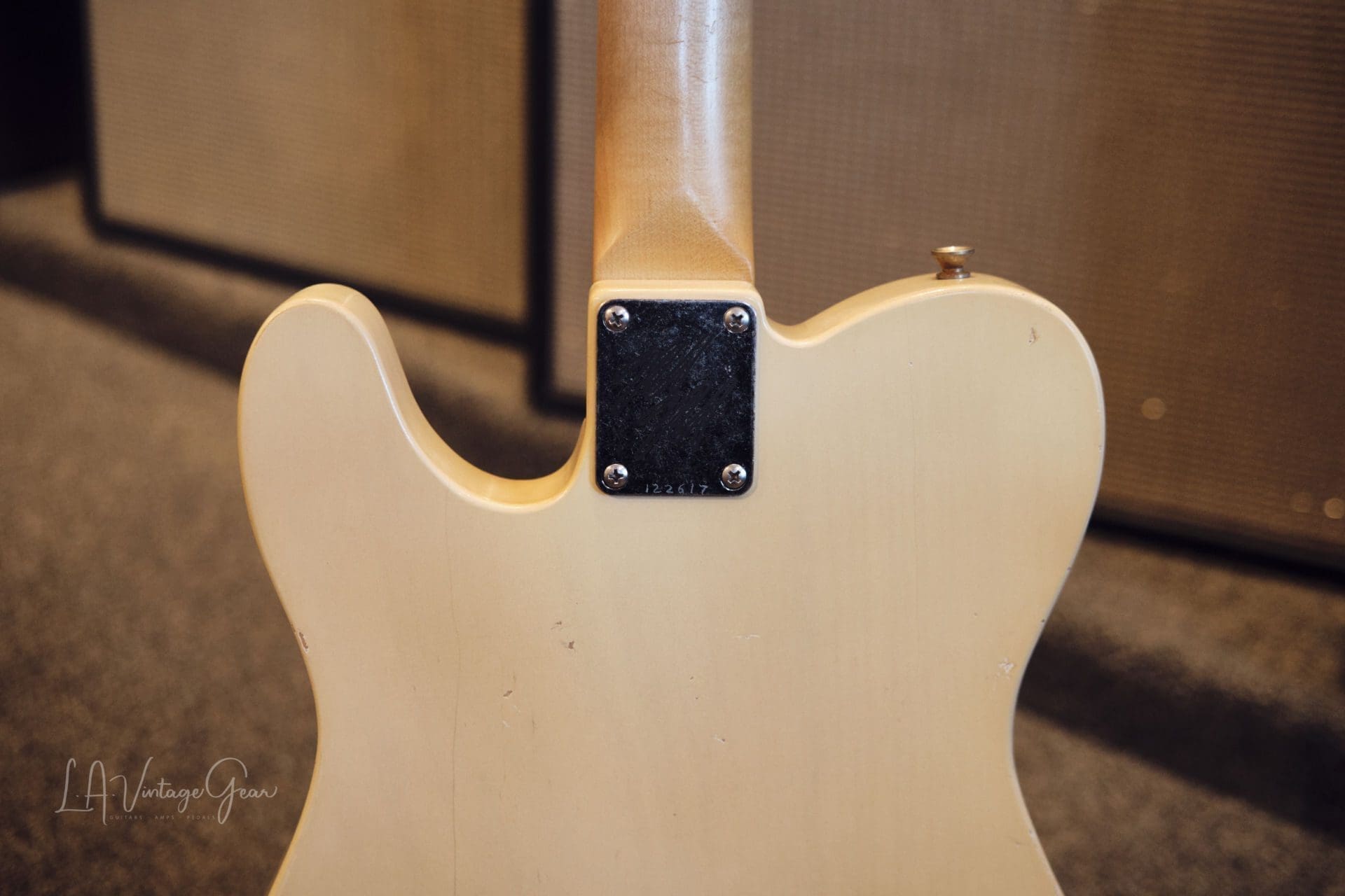 Mario Martin 'Model-T' Whiteguard Electric Guitar (2022) - Swamp Ash Body & Brazilian Rosewood Fingerboard - Image 10