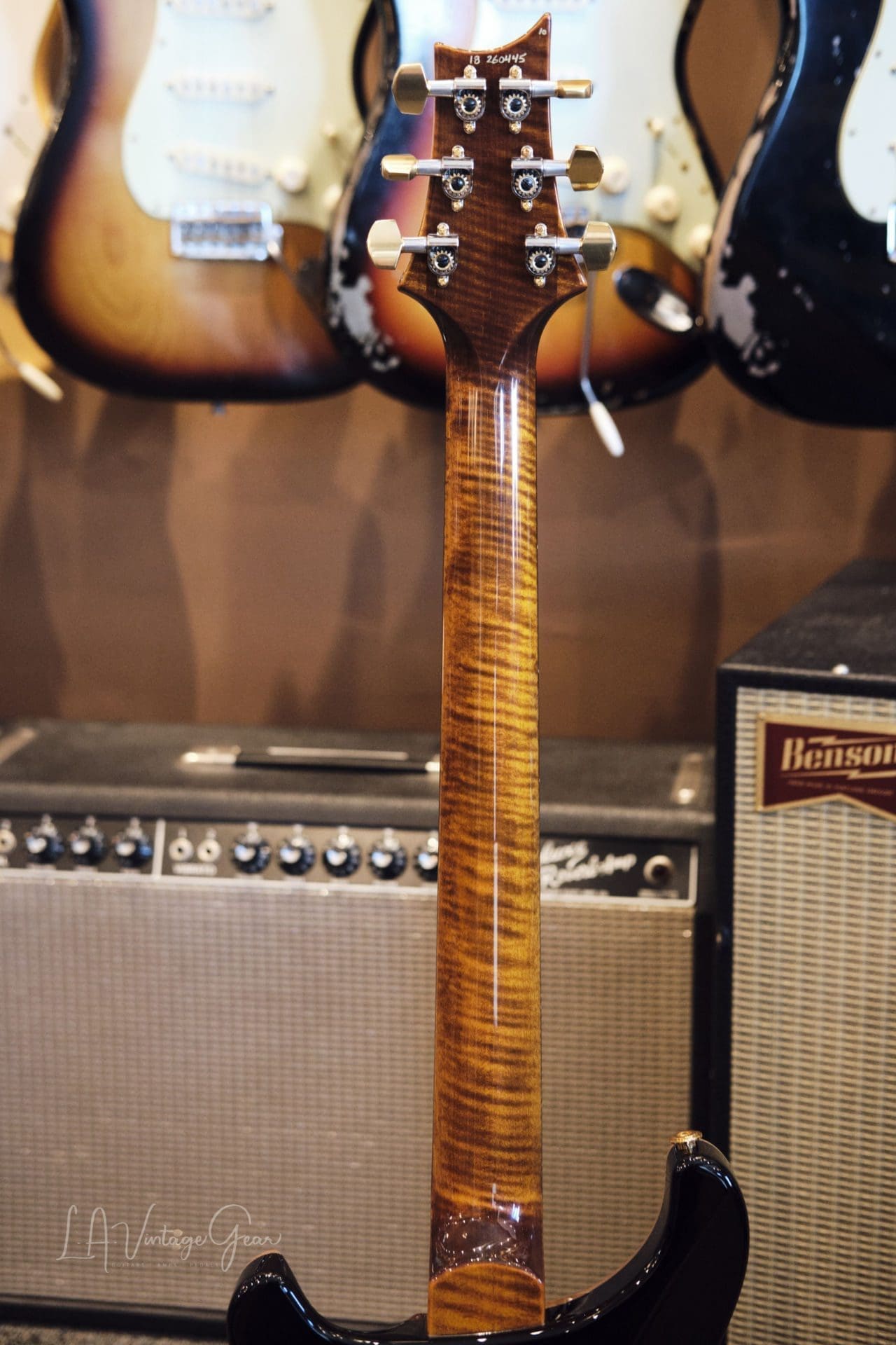 PRS Wood Library Custom 24 “Fatback” 10-Top (Yellow Tiger 2018) - MINT CONDITION!! - Image 14