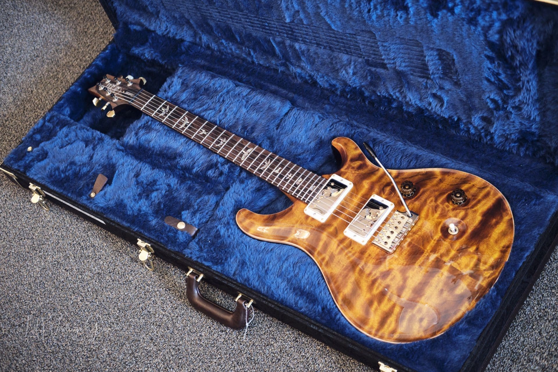 PRS Wood Library Custom 24 “Fatback” 10-Top (Yellow Tiger 2018) - MINT CONDITION!! - Image 22