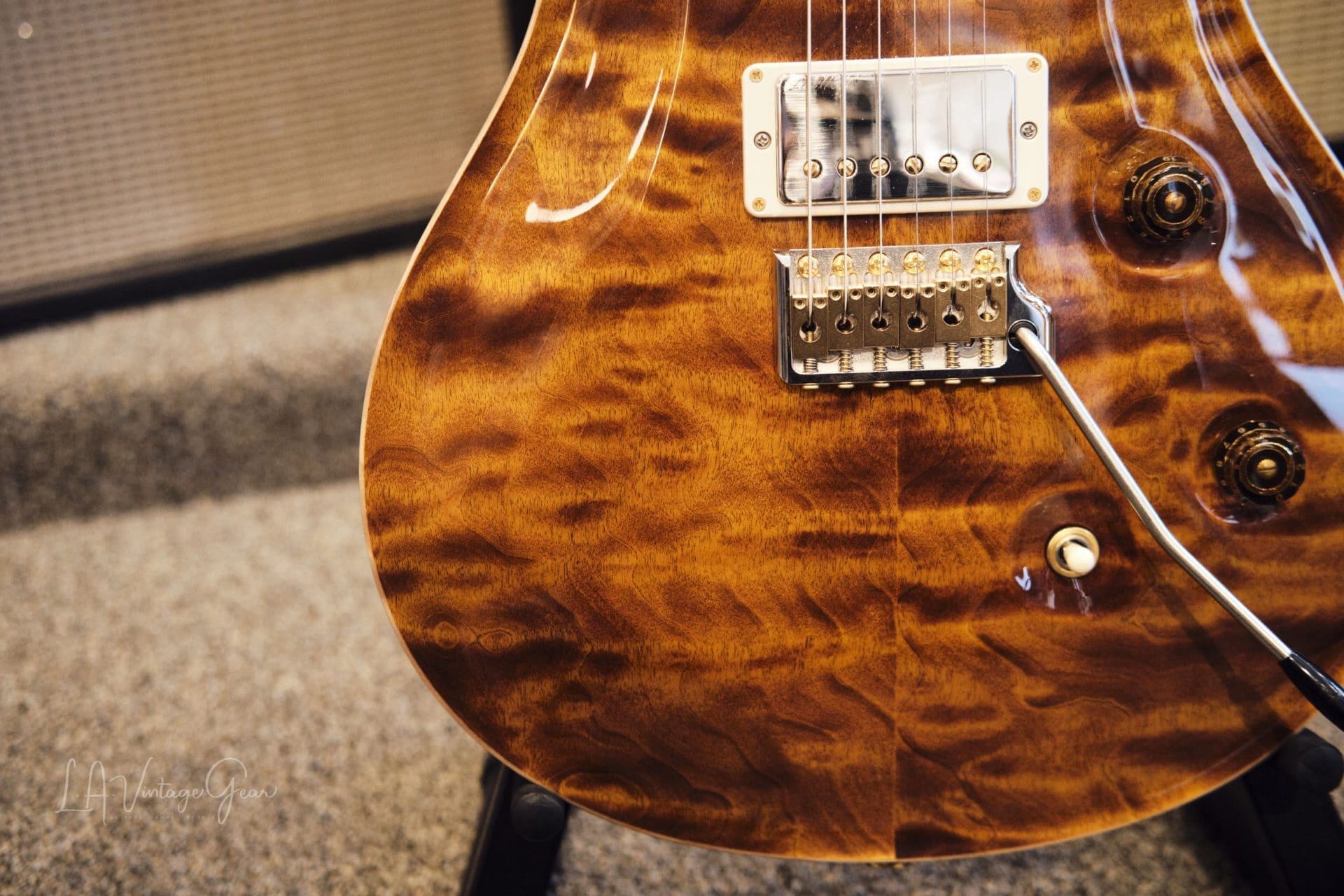 PRS Wood Library Custom 24 “Fatback” 10-Top (Yellow Tiger 2018) - MINT CONDITION!! - Image 7
