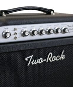 Two Rock Studio Signature 1x12 Combo Guitar Amp - Black Bronco Tolex & Silver Chassis! - Image 3