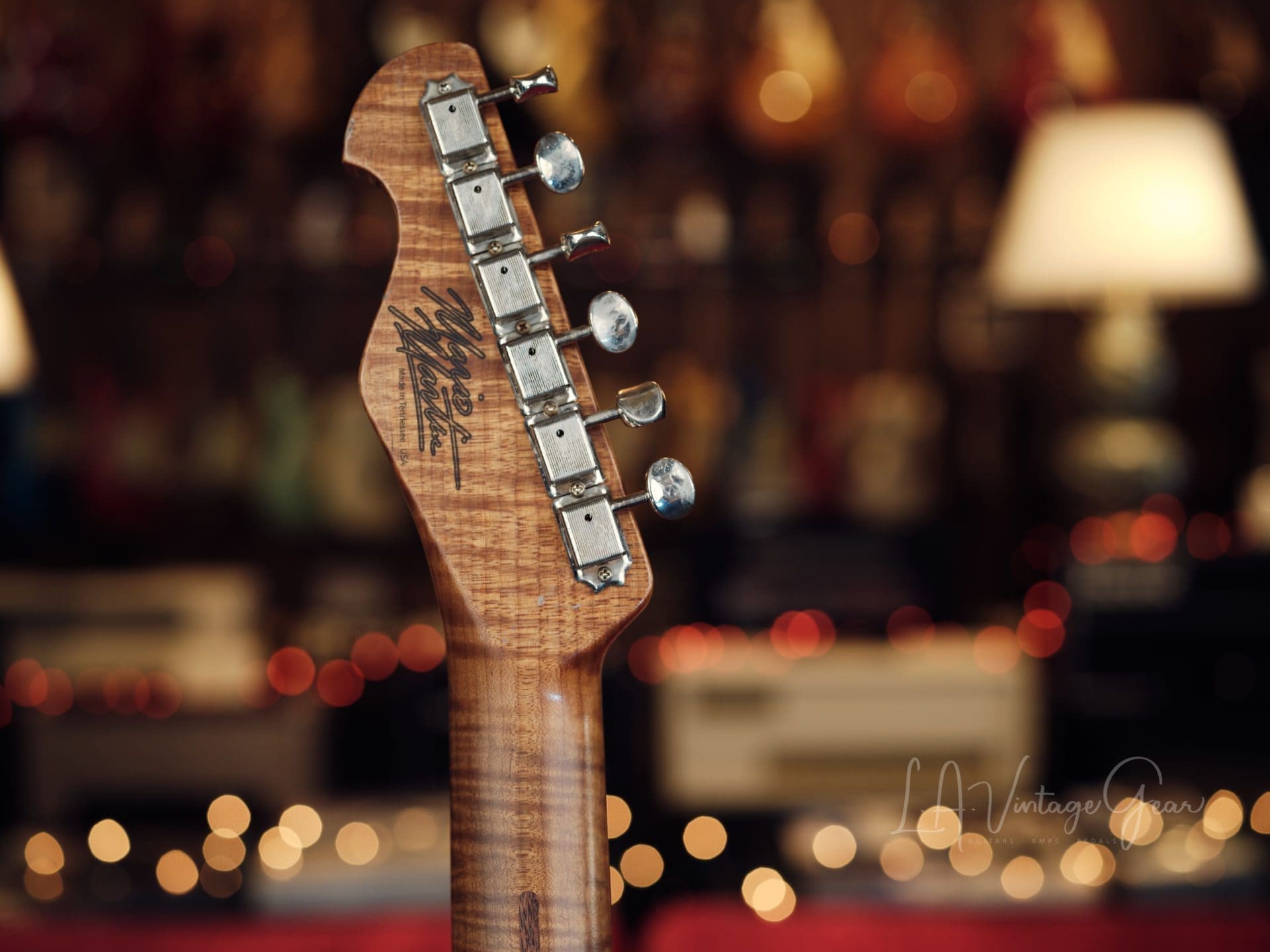 Mario Martin Model T Beast- Double Bound Electric Guitar - Sherwood Green Finish & Paulownia Body! Light Relic! - Image 11