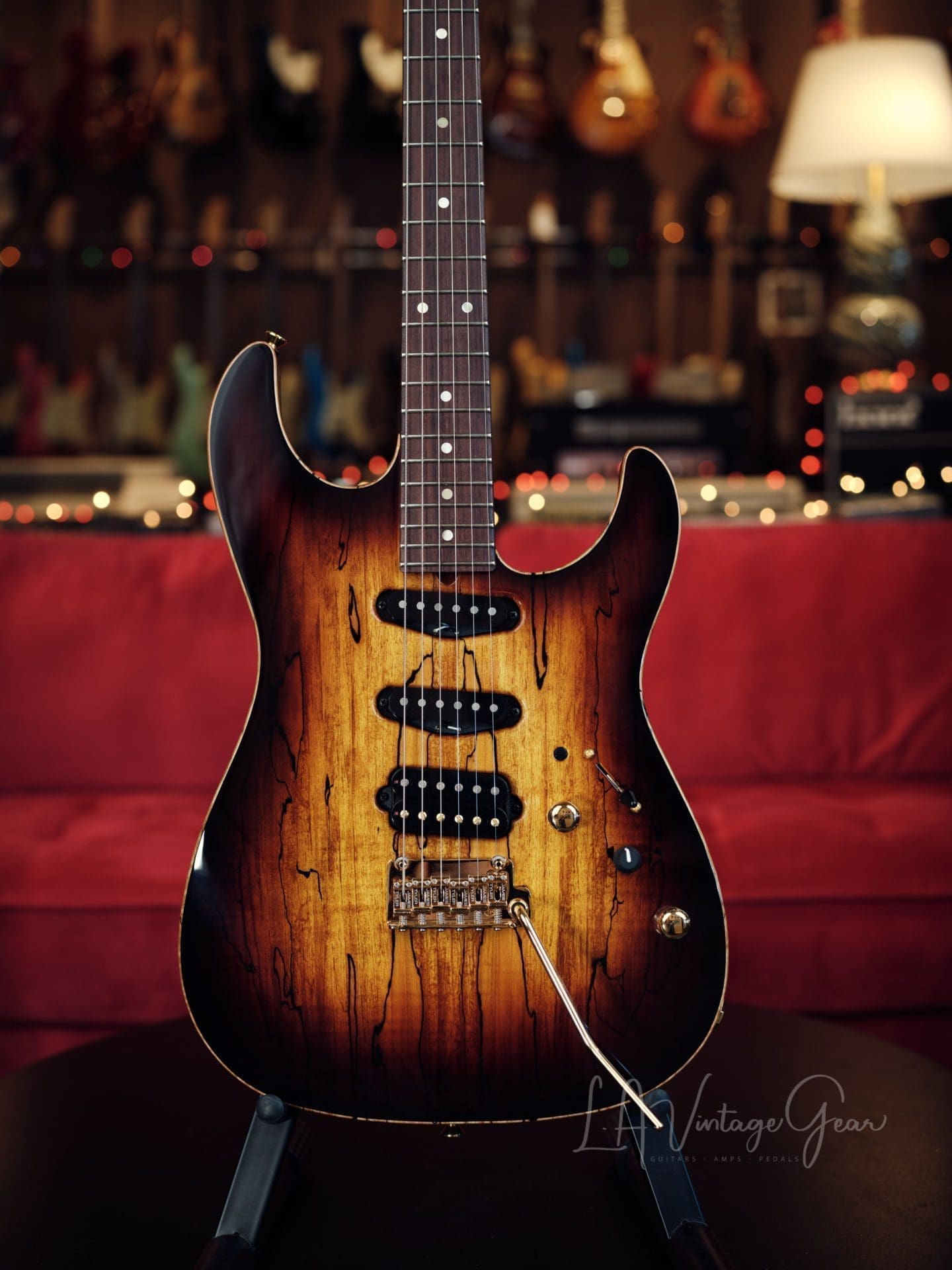 James Tyler "Studio Elite HD" S-Style Electric Guitar - Tobacco Sunburst Finish - Brand New! With Mid Boost! - Image 3