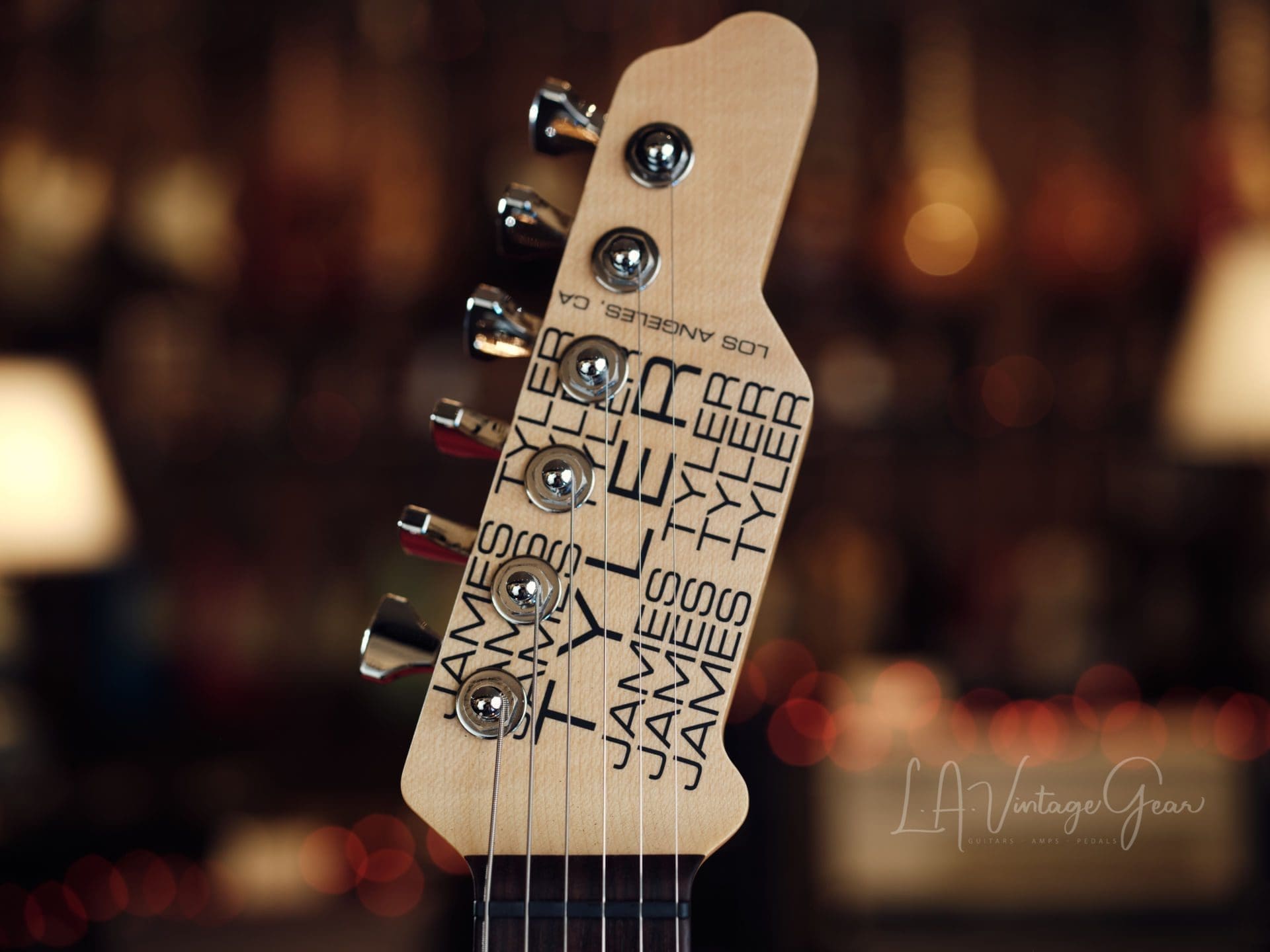 James Tyler ' Classic ' S-Style Electric Guitar - Semi Gloss Sunburst Finish - Brand New Build - Image 10