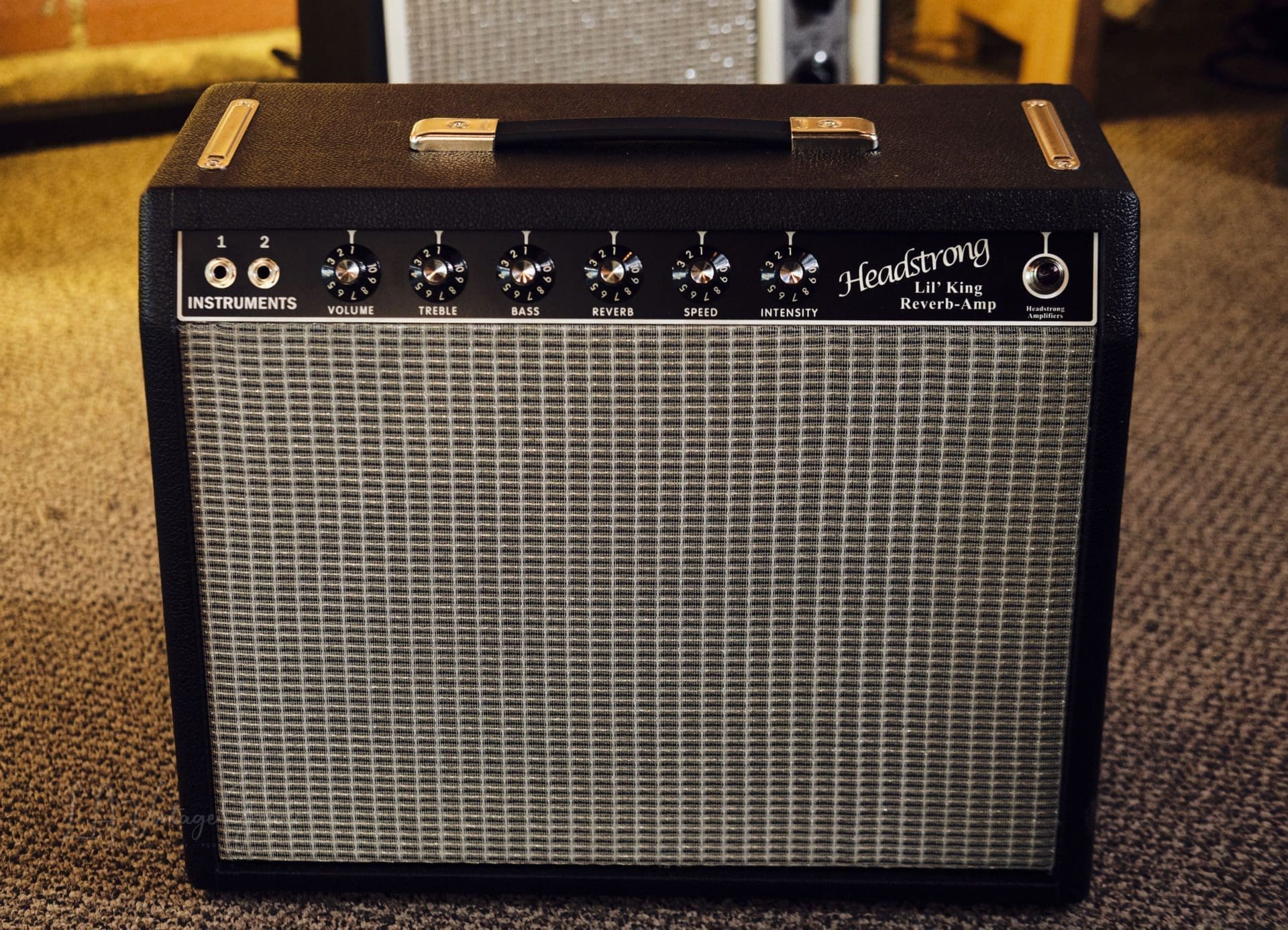 Headstrong Lil' King Reverb Combo Amplifier - Hand Wired AA1164 Princeton Reverb Replica - Image 3