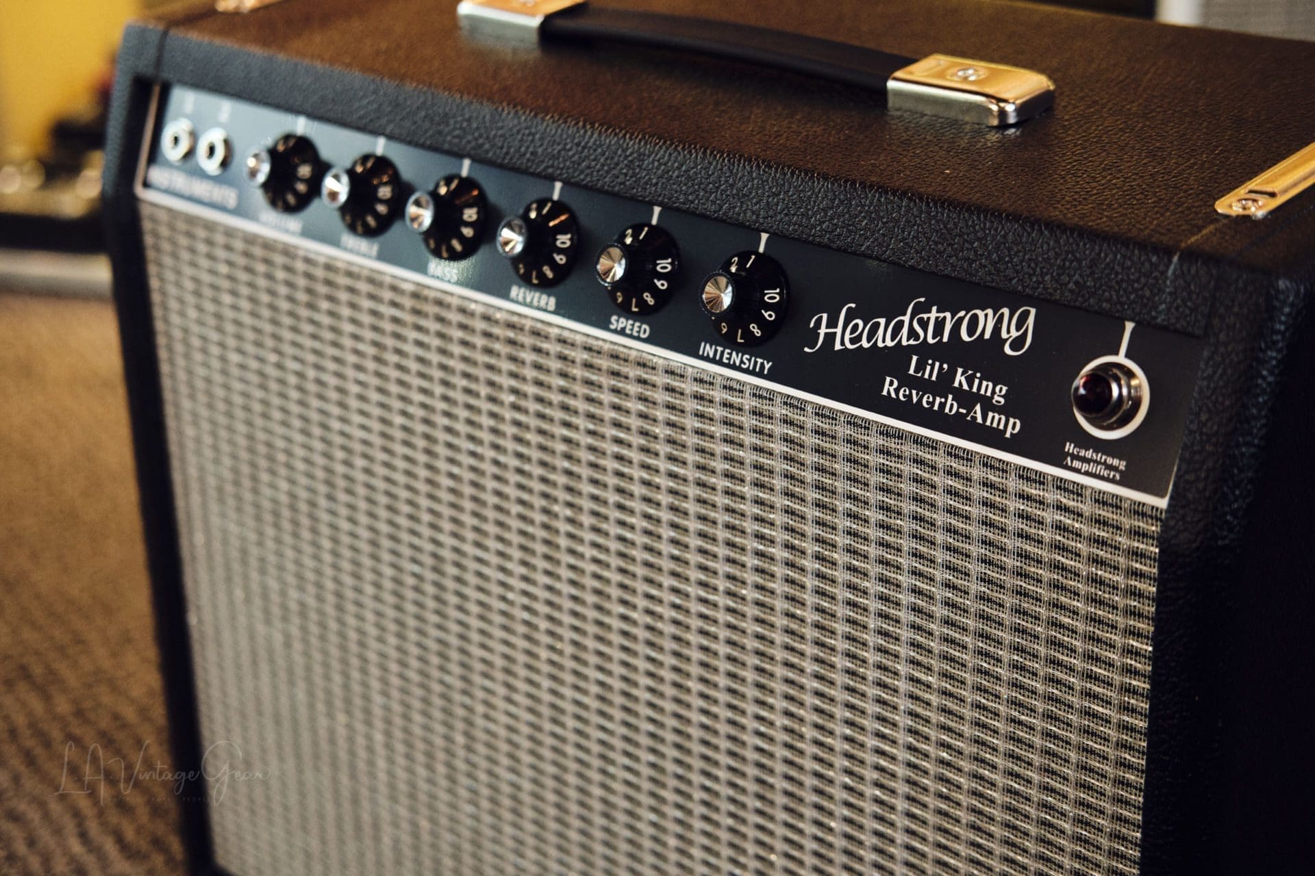 Headstrong Lil' King Reverb Combo Amplifier - Hand Wired AA1164 Princeton Reverb Replica - Image 5