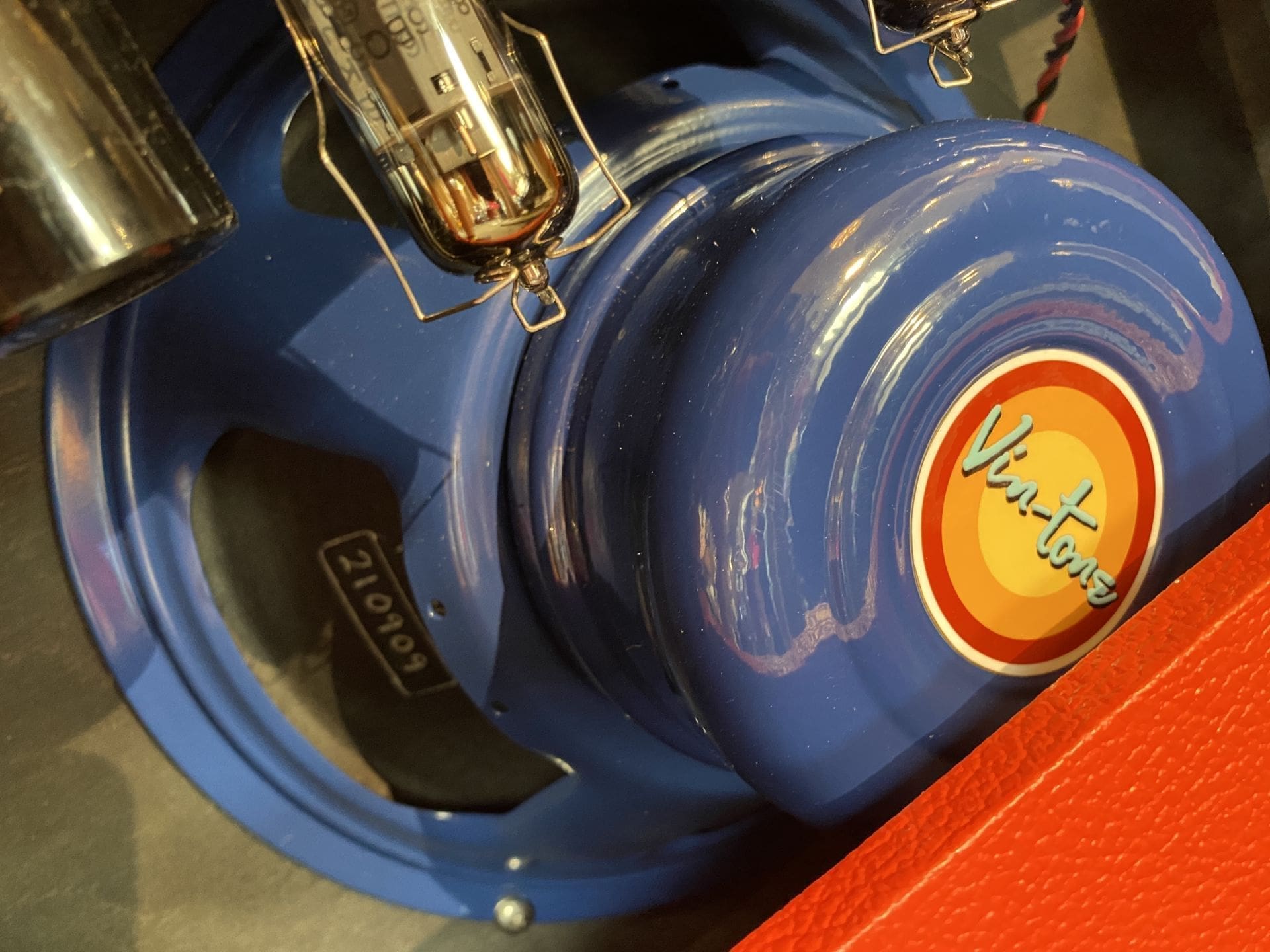 Park P1800 1x12 Combo in Red Tolex Finish - Vintone Alnico 12" Speaker - Image 4