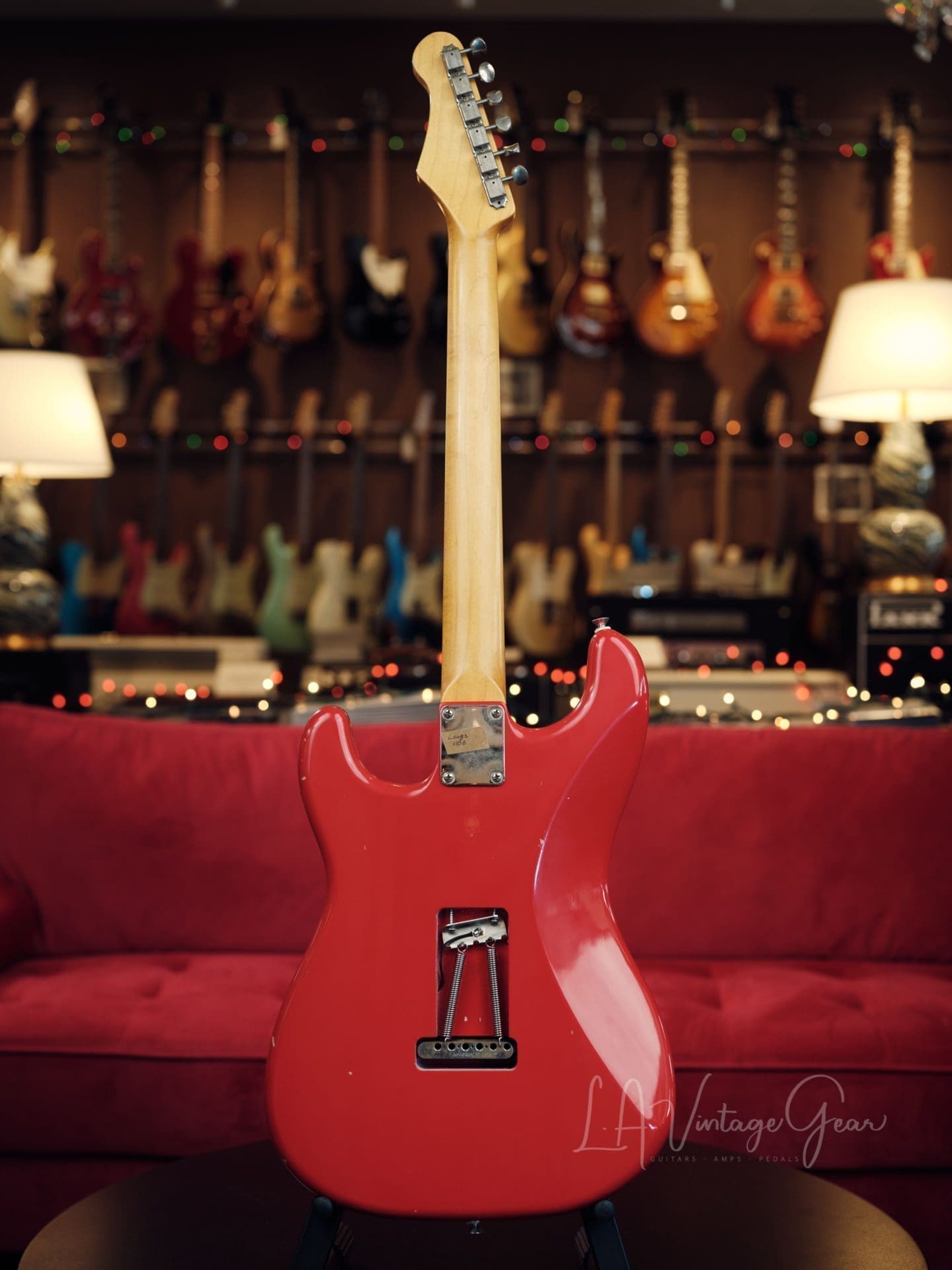 L.A. Vintage Gear Proprietary Dakota Red Double Cut S-Style Electric Guitar-Our Brand New Line! - Image 4