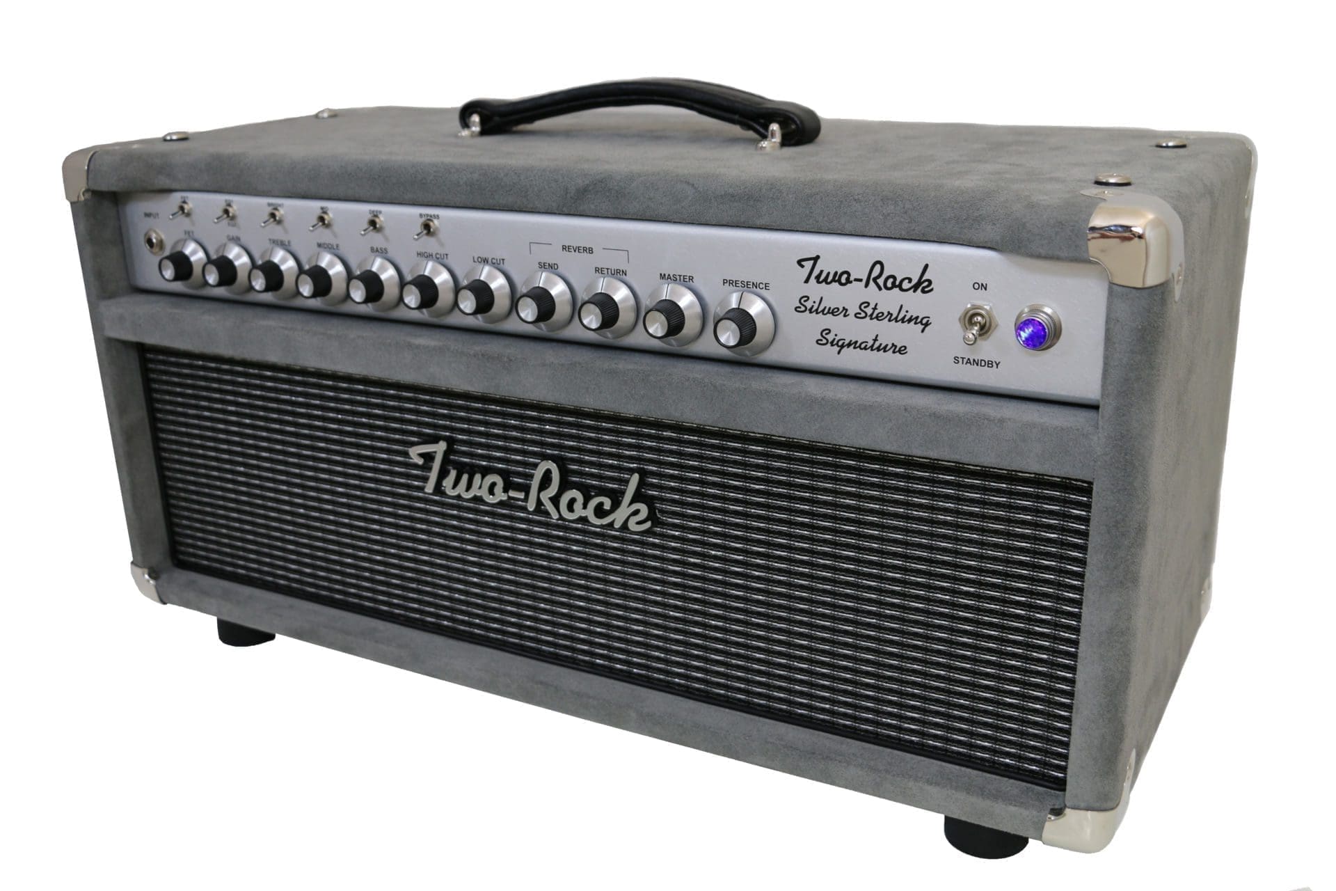 (Pre-Order) Two Rock Silver Sterling 150 Watt Head - In a Variety of Suede Finishes!