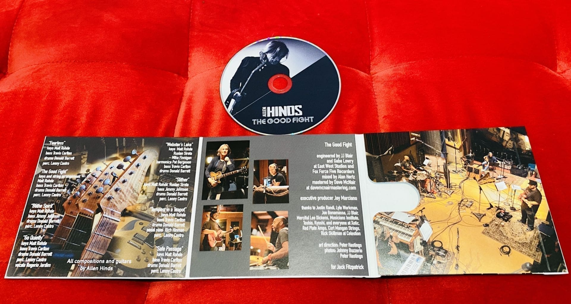 Allen Hinds CD - The Good Fight - Image 3