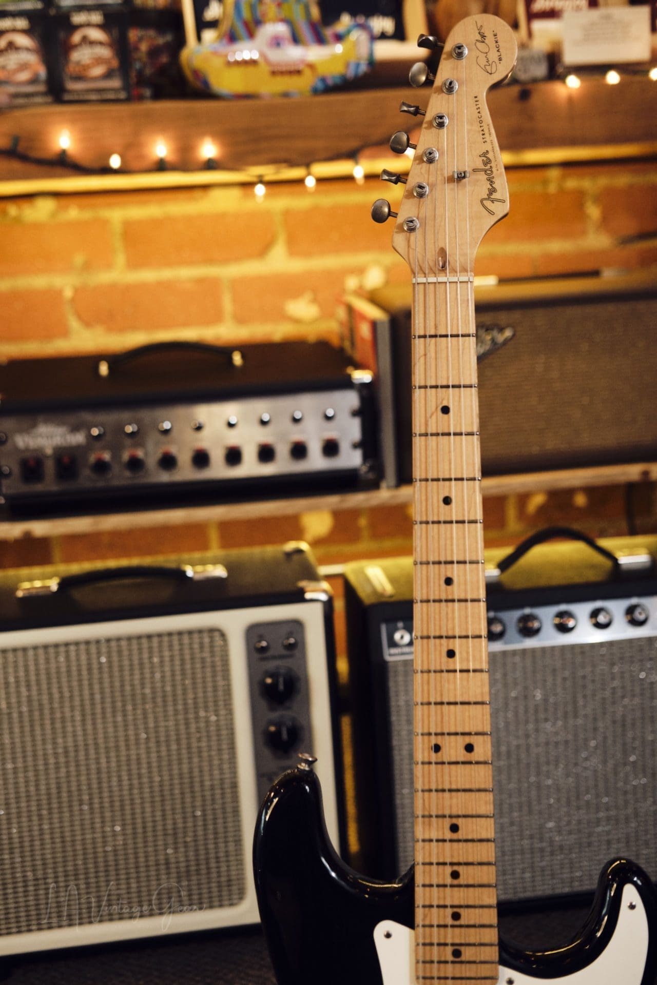 Fender Eric Clapton Signature 'Blackie' Stratocaster with Lace