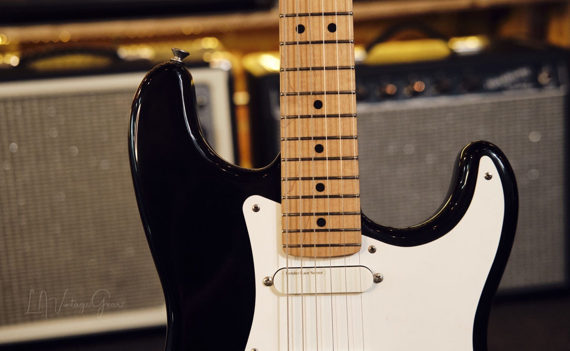Fender Eric Clapton Signature 'Blackie' Stratocaster with Lace