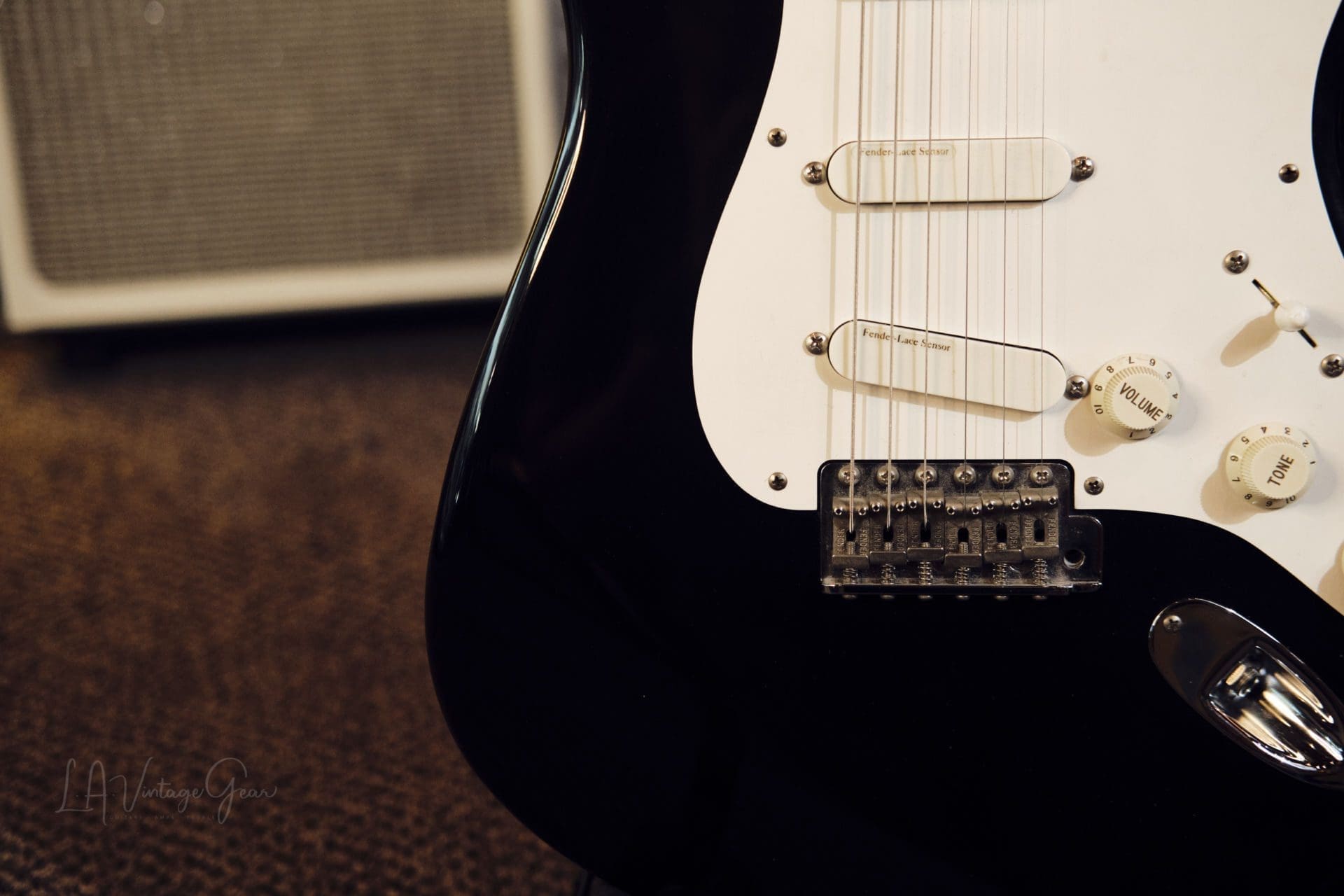 Fender Eric Clapton Signature 'Blackie' Stratocaster with Lace