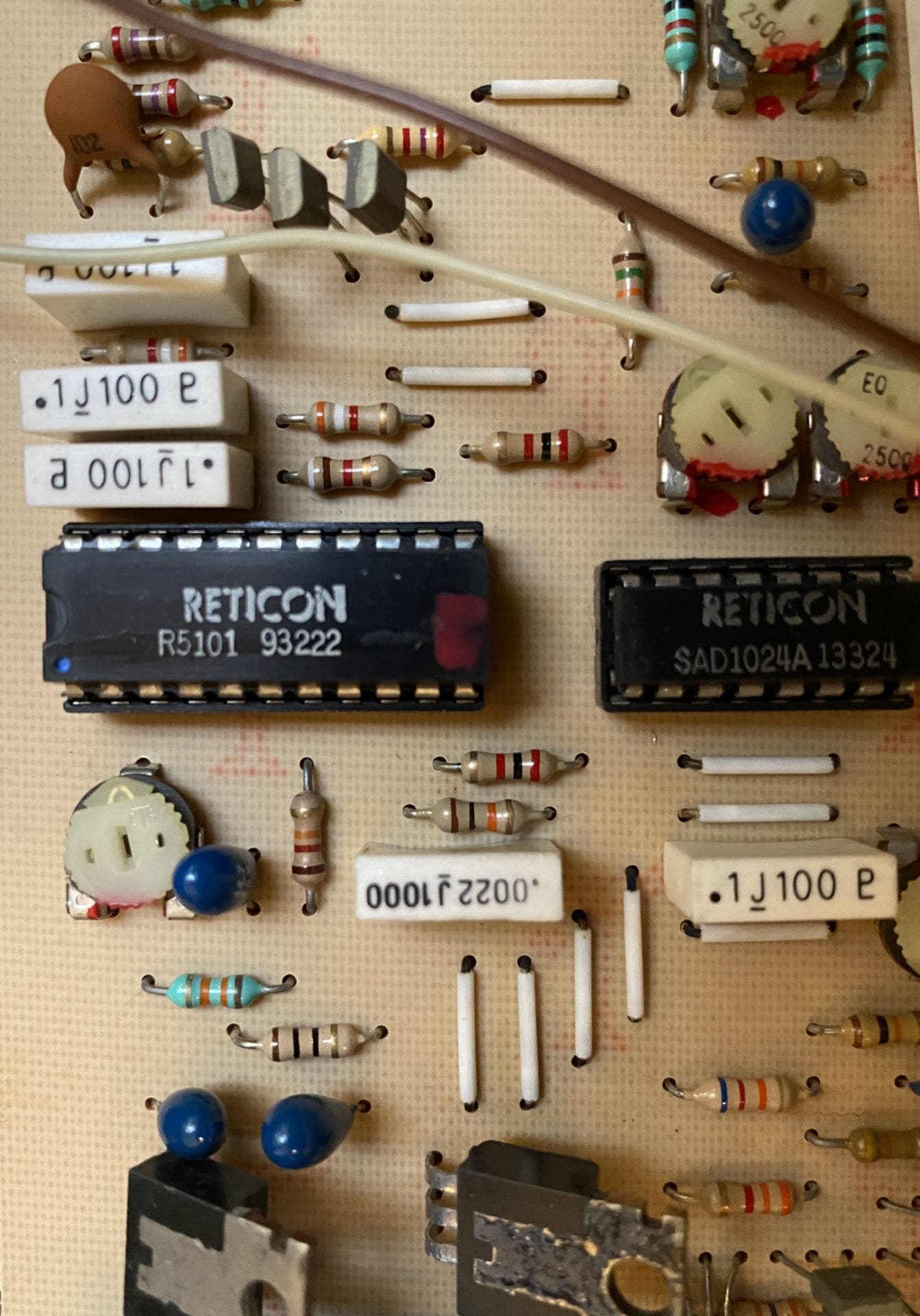 MXR Flanger Doubler Model 126 - Vintage 1970's Blue Panel With The Sought After Reticon R5101 Chip! - Image 10