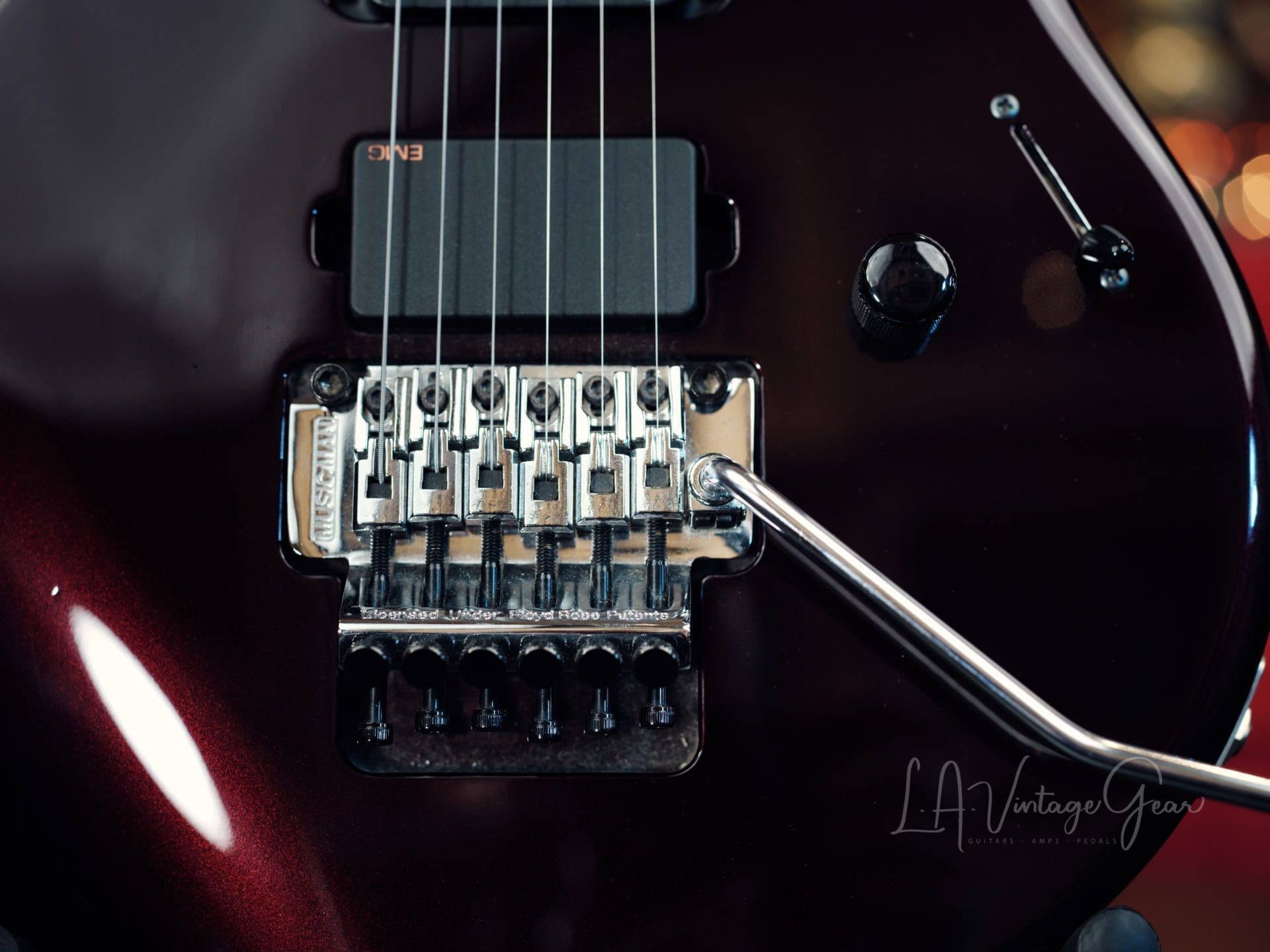 Ernie Ball "Luke" Signature Guitar by Music Man - EMG Pickups - 1st Year Steve Lukather Model ! - Image 3