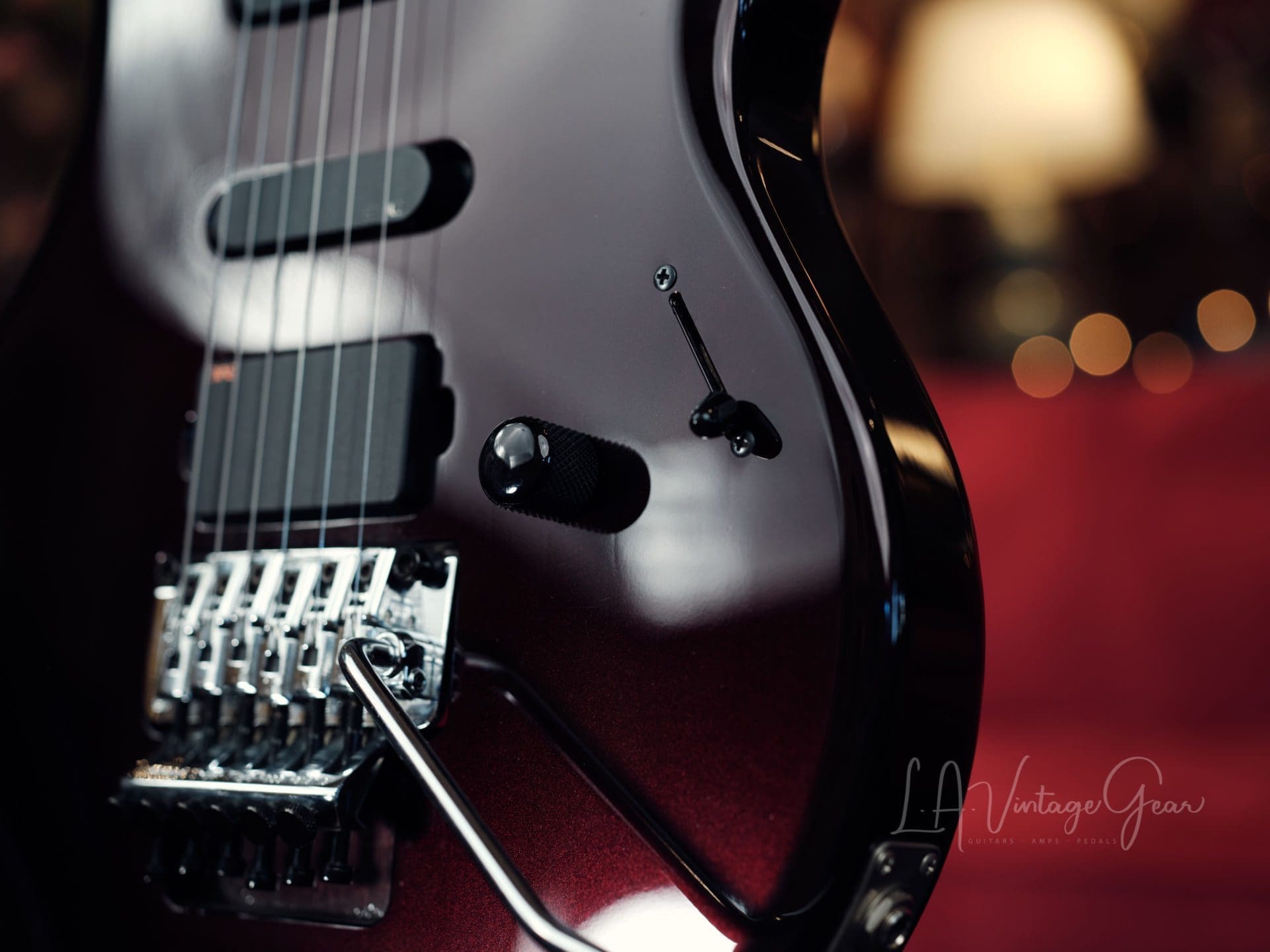 Ernie Ball "Luke" Signature Guitar by Music Man - EMG Pickups - 1st Year Steve Lukather Model ! - Image 4