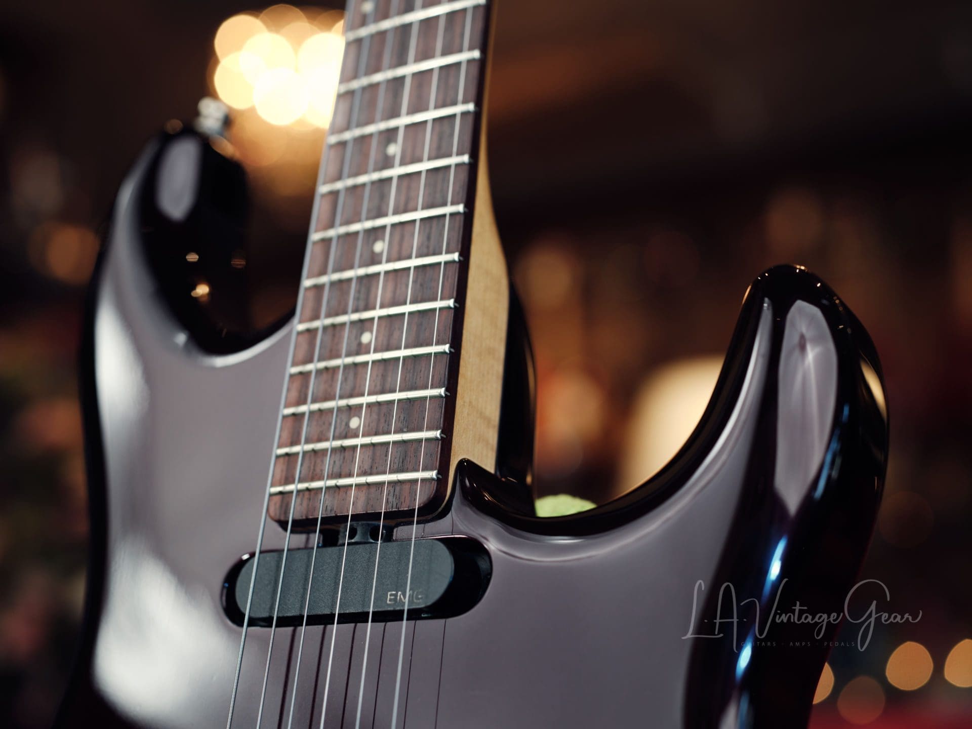 Ernie Ball "Luke" Signature Guitar by Music Man - EMG Pickups - 1st Year Steve Lukather Model ! - Image 7
