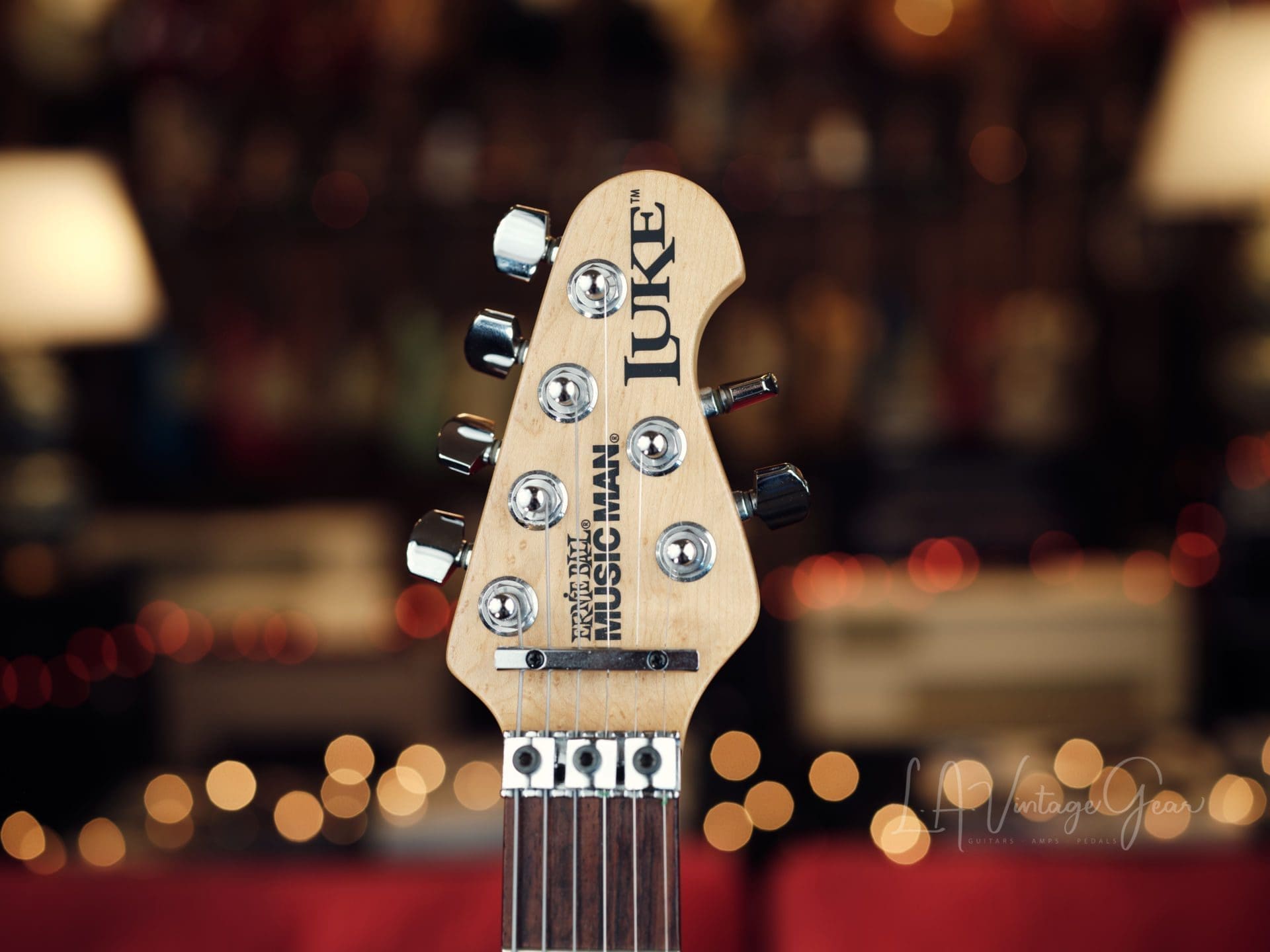 Ernie Ball "Luke" Signature Guitar by Music Man - EMG Pickups - 1st Year Steve Lukather Model ! - Image 14