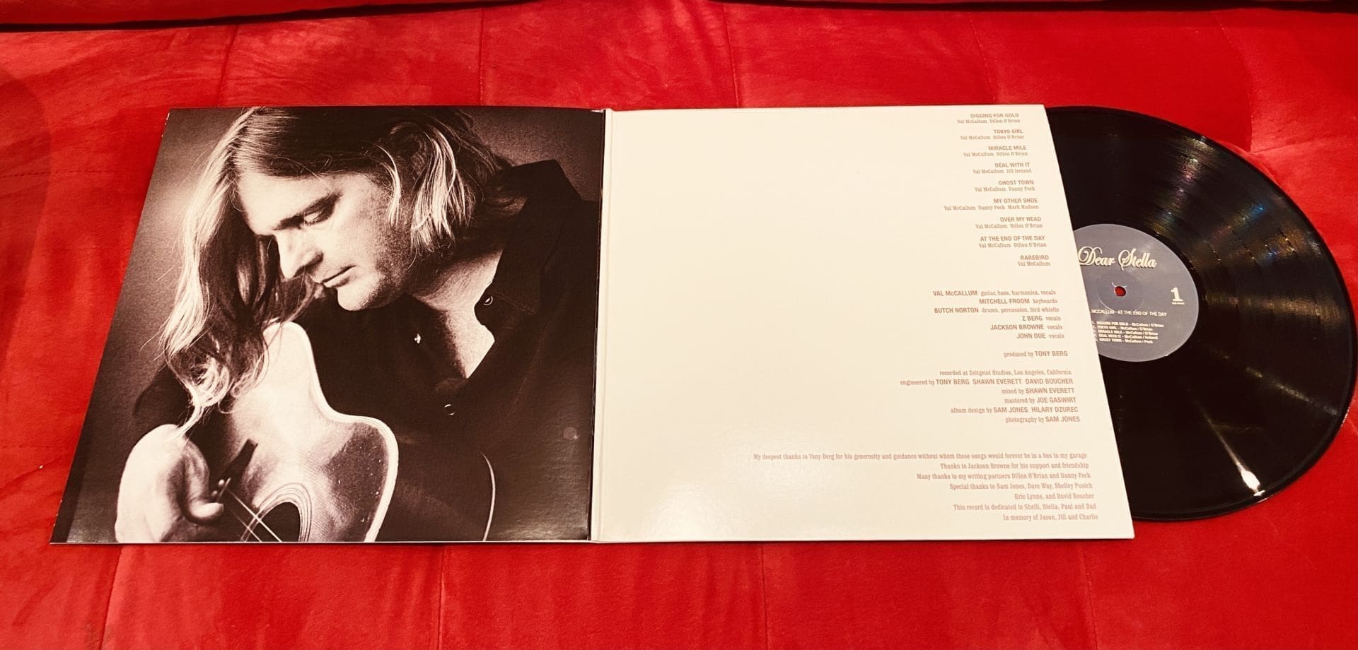 Val McCallum Vinyl Album - "At The End Of The Day" - Image 2
