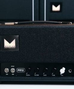 Morgan Custom PR12 Guitar Amplifier Head in Black Tolex - LAVG Proprietary ! 1 of the first 4 - Image 2