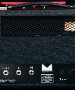 Morgan Custom PR12 Guitar Amplifier Head in Black Tolex - LAVG Proprietary ! 1 of the first 4 - Image 3