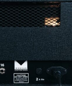 Morgan Custom PR12 Guitar Amplifier Head in Black Tolex - LAVG Proprietary ! 1 of the first 4 - Image 5