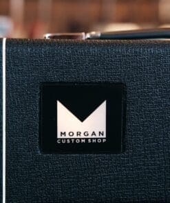 Morgan Custom PR12 Guitar Amplifier Head in Black Tolex - LAVG Proprietary ! 1 of the first 4 - Image 6