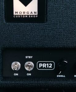 Morgan Custom PR12 Guitar Amplifier Head in Black Tolex - LAVG Proprietary ! 1 of the first 4 - Image 7