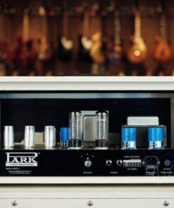 Park PMV50 Head & 2x12 Cab in White Tolex with Blue Grill Cloth - Image 10